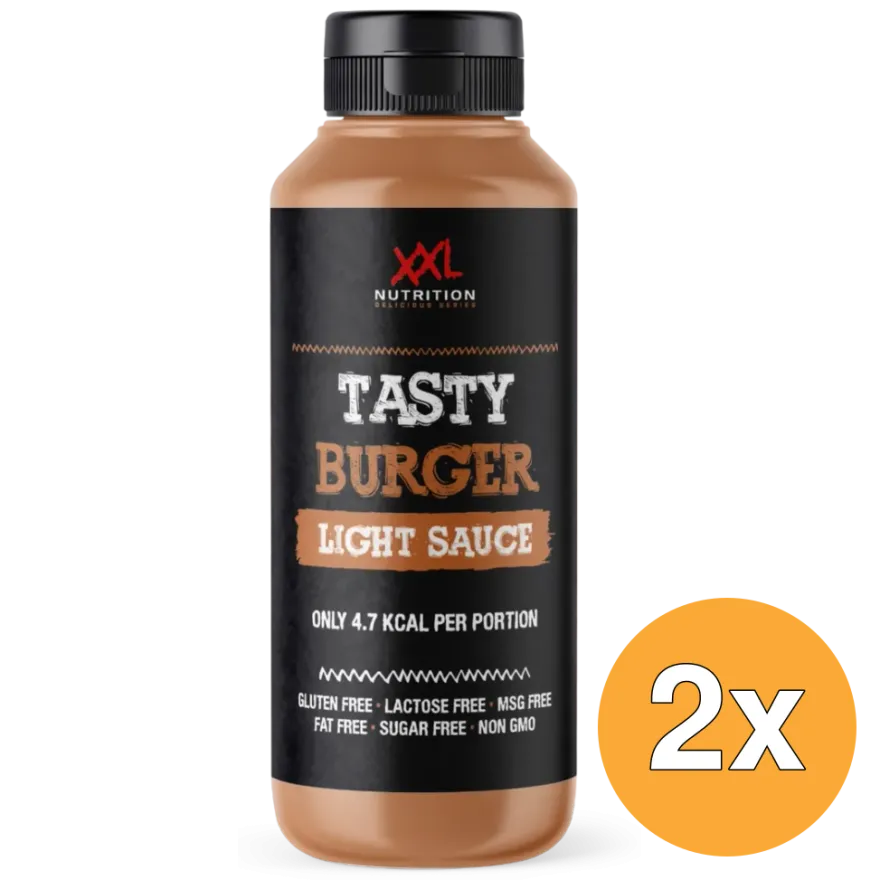 2x XXL Nutrition Light Saus – Tasty Burger Sauce (960 ml)
