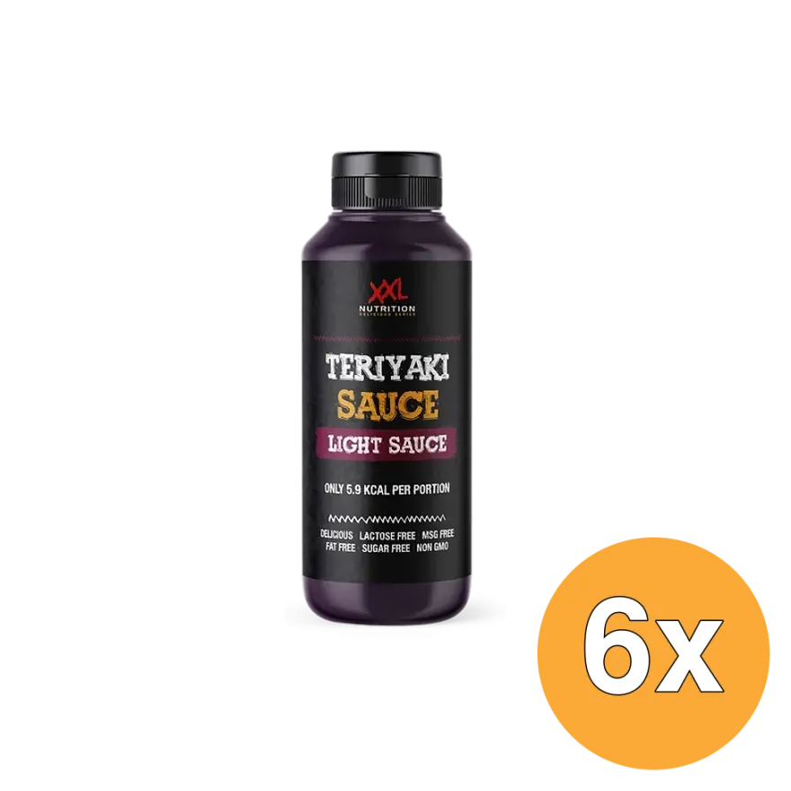 6x XXL Nutrition Light Saus – Teriyaki (265 ml)