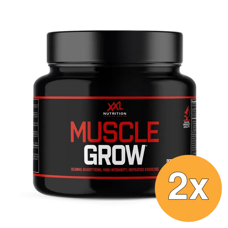 2x XXL Nutrition Muscle Grow Orange (1000 gr)