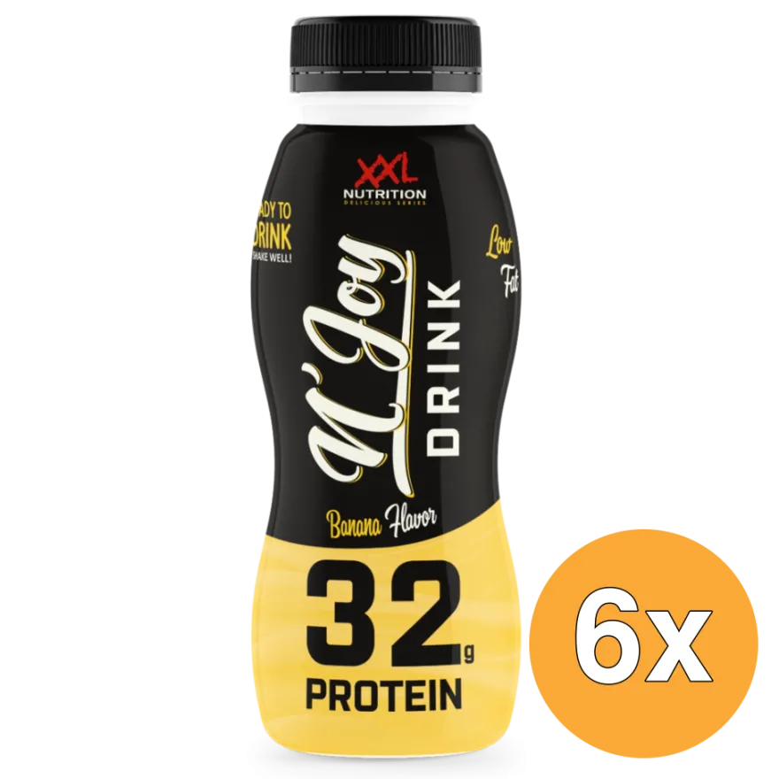 6x XXL Nutrition N’Joy Protein Drink Banaan (310 ml)