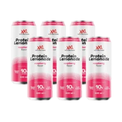 6x XXL Nutrition Protein Lemonade – Raspberry (6 x 330 ml)