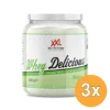 3x XXL Nutrition Whey Delicious Pistache (1000 gr)