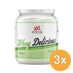 3x XXL Nutrition Whey Delicious Pistache (1000 gr)