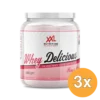 3x XXL Nutrition Whey Delicious Bosvruchten (1000 gr)