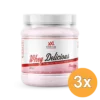 3x XXL Nutrition Whey Delicious Aardbei (450 gr)