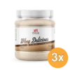 3x XXL Nutrition Whey Delicious Chocolade (450 gr)