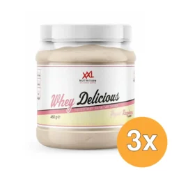 3x XXL Nutrition Whey Delicious Yoghurt Raspberry (450 gr)