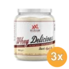 3x XXL Nutrition Whey Delicious Appeltaart (1000 gr)
