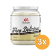 3x XXL Nutrition Whey Delicious Snickerdoodle (1000 gr)