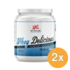 2x XXL Nutrition Whey Delicious Cookies & Cream (1000 gr)