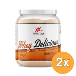 2x XXL Nutrition Whey Delicious Salted Caramel (1000 gr)