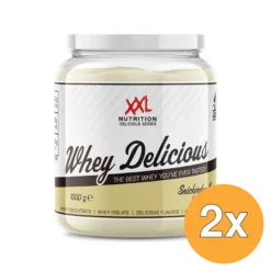 2x XXL Nutrition Whey Delicious Snickerdoodle (1000 gr)