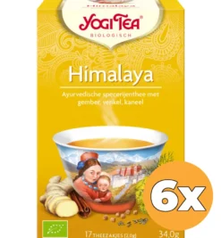 6x Yogi Tea Himalaya bio (17 stuks)
