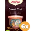 6x Yogi Tea Sweet chai bio (17 stuks)