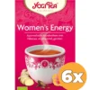 6x Yogi Tea Women’s energy bio (17 stuks)