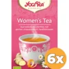 6x Yogi Tea Women’s tea bio (17 stuks)
