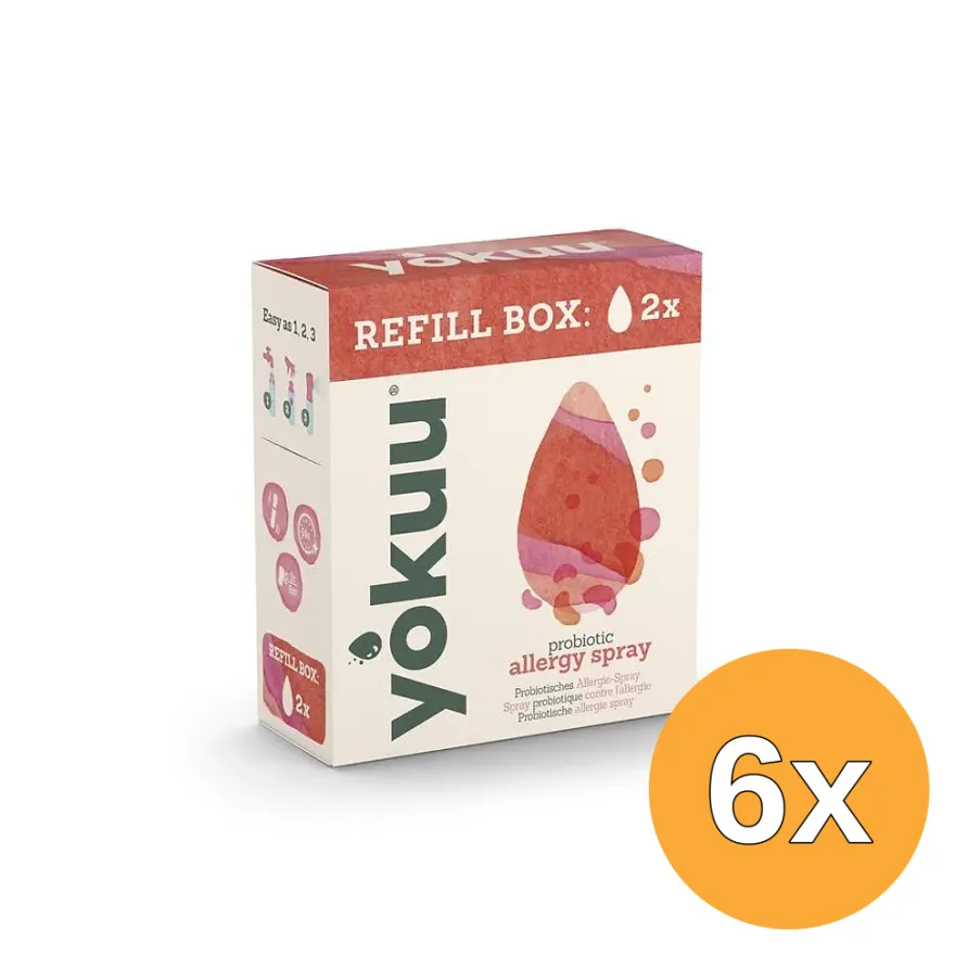 6x Yokuu Allergy Spray Refill Parels (2 stuks)