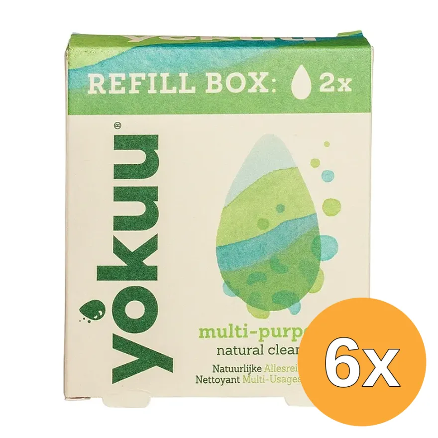 6x Yokuu Allesreiniger Refill (2 stuks)