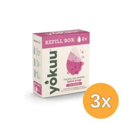 3x Yokuu Handzeep Wild Berries Refill (2 stuks)