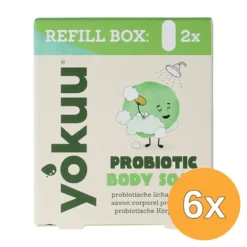 6x Yokuu Lichaamszeep Matcha Refill (2 stuks)