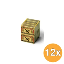 12x Zwaluw Lucifers Klein Doosje (8 stuks)