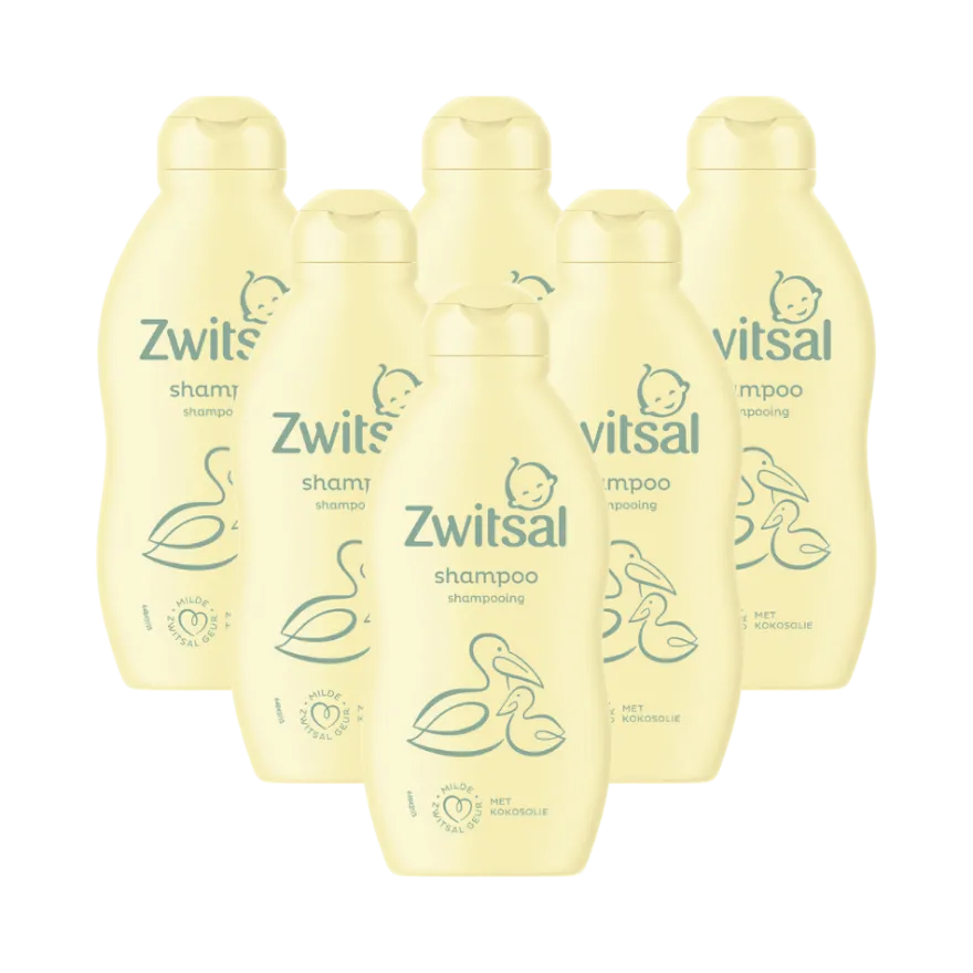 6x Zwitsal Shampoo Regular (200 ml)