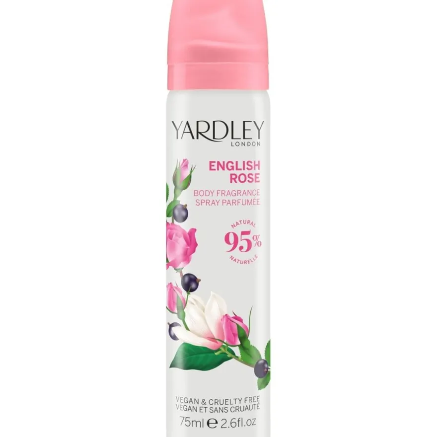 Yardley London English Rose Body Spray 7 (1 stuk)