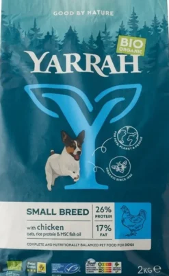 Yarrah Adult Hondenvoer Met Kip Bio Msc (2000 gr)