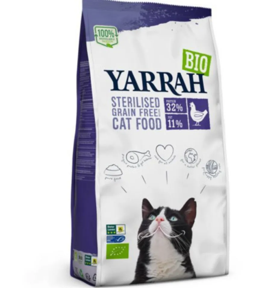 Yarrahgrain-Free Kattenvoer Gesteriliseerde Kat Bio Msc (2000 gr)