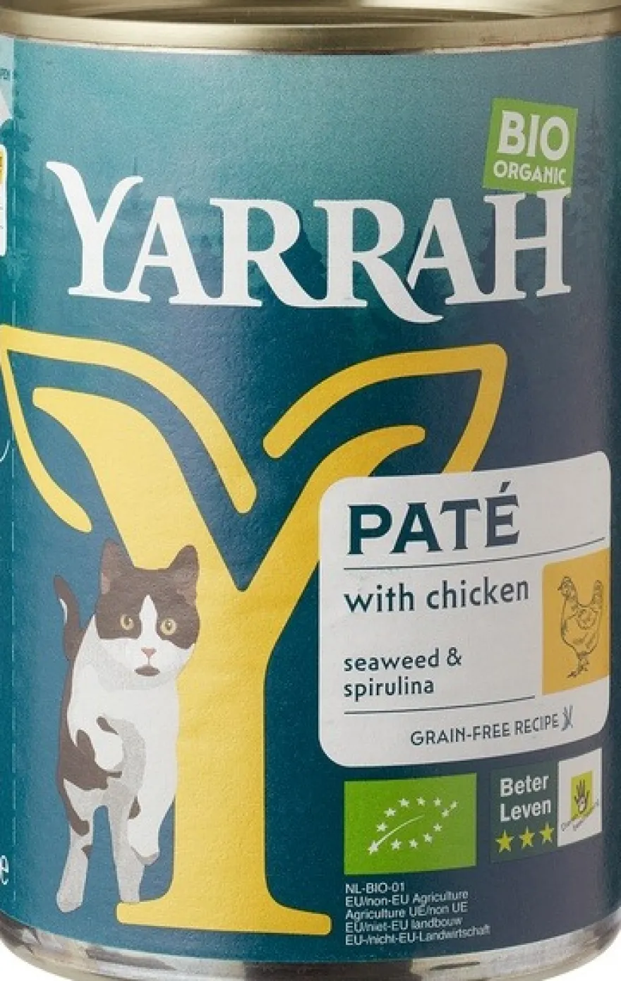 Yarrah Kat Paté met Kip Bio (400 gr)