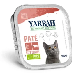 Yarrah Kattenvoer Pate Met Rund En Kip Bio (100 gr)