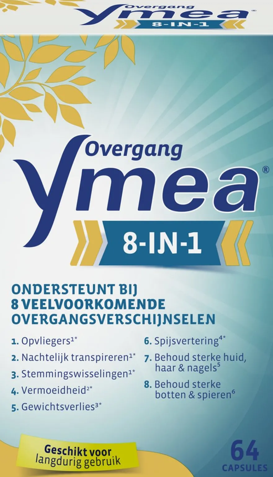 Ymea Overgang 8 in 1 (64 capsules)