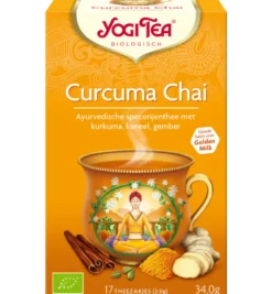 Yogi Tea Curcuma / turmeric chai tea bio (17 stuks)