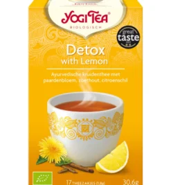 Yogi Tea Detox with lemon bio (17 stuks)