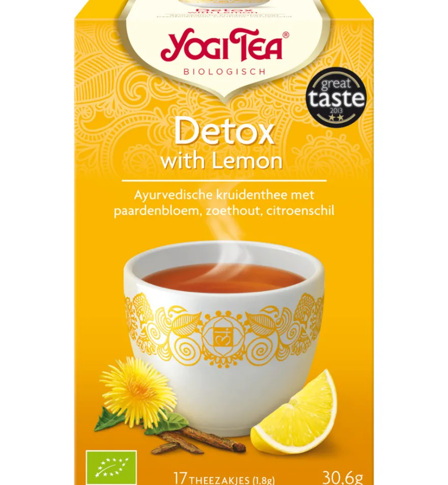 Yogi Tea Detox with lemon bio (17 stuks)