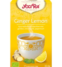 Yogi Tea Ginger lemon munt bio (17 stuks)