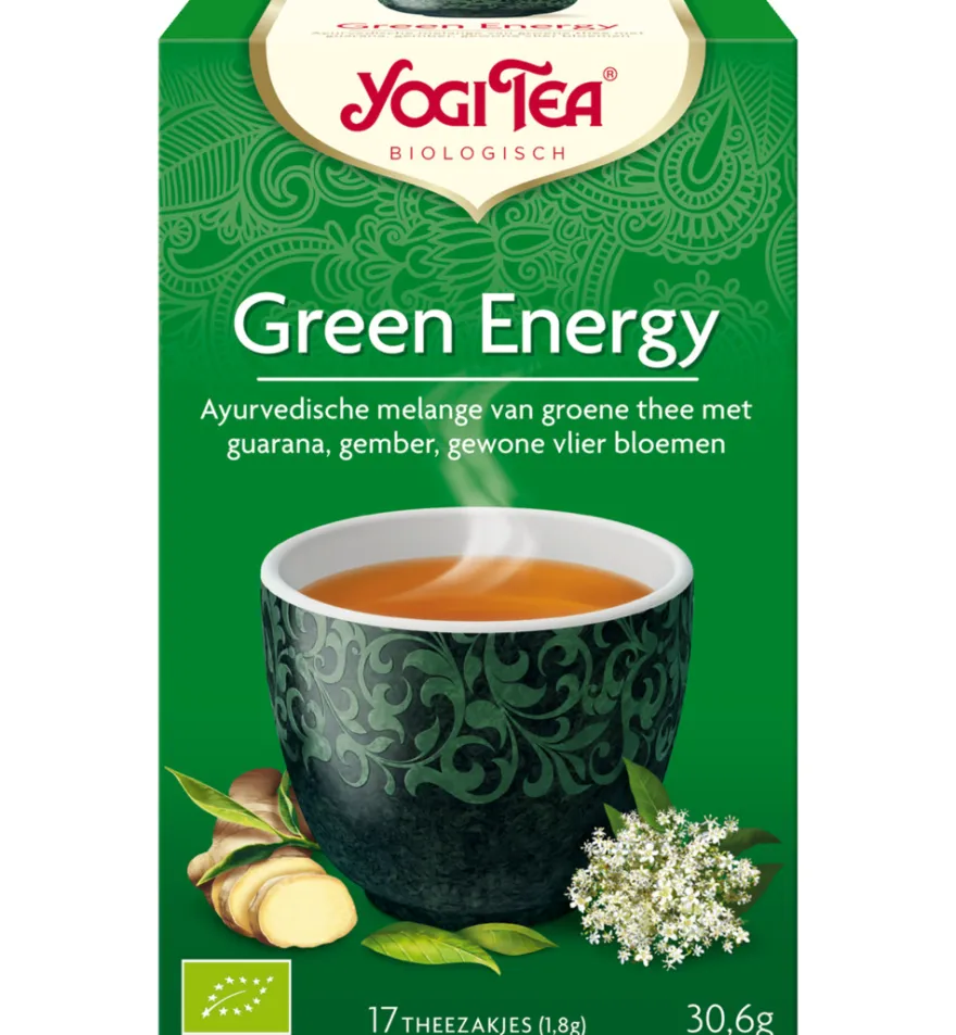 Yogi Tea green energy bio (17 stuks)
