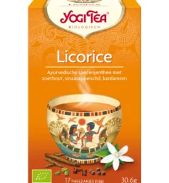 Yogi Tea Licorice Egyptian bio (17 stuks)