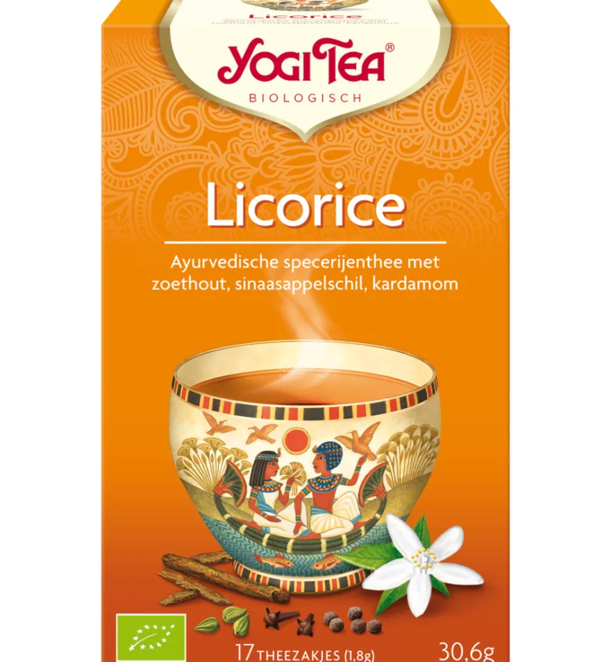 Yogi Tea Licorice Egyptian bio (17 stuks)