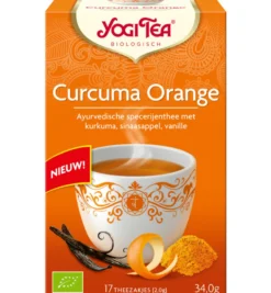 Yogi Tea Turmeric/curcuma orange bio (17 stuks)