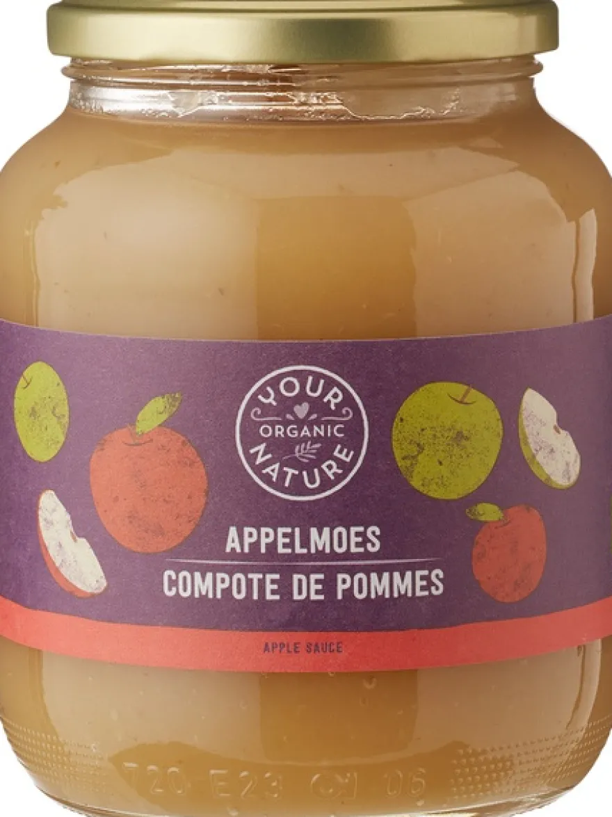 Your Organic Nature Appelmoes Met Rietsuiker (700 gr)
