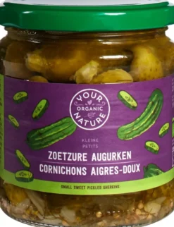 Your Organic Nature Augurken Zoetzuur (330 gr)