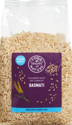 Your Organic Nature Basmatirijst Volkoren (400 gr)