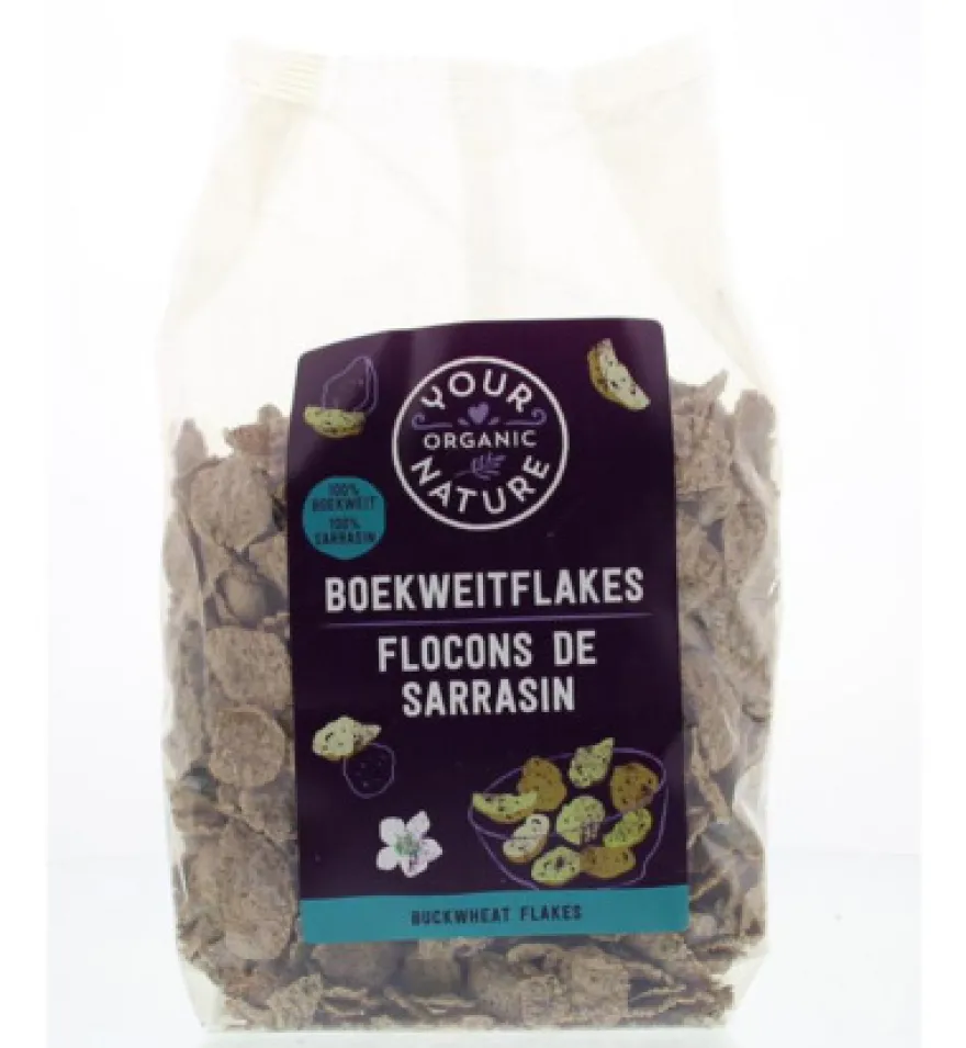 Your Organic Nature Boekweit Flakes Bio (250 gr)