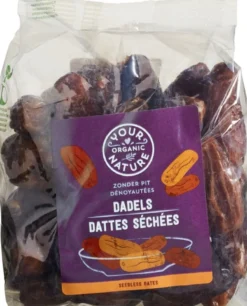 Your Organic Nature Dadels Gedroogd, Zonder Pit (300 gr)