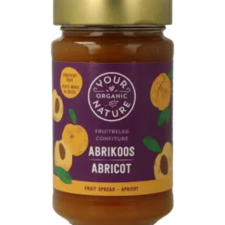 Your Organic Nature Fruit beleg abrikoos bio (250 gr)