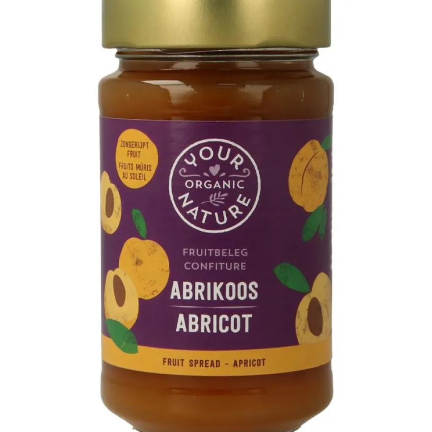 Your Organic Nature Fruit beleg abrikoos bio (250 gr)