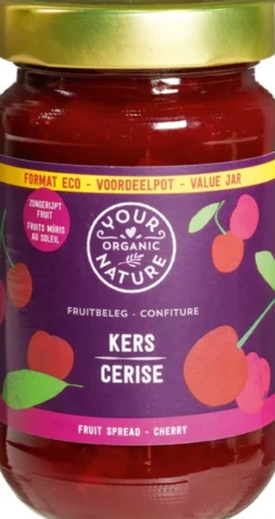 Your Organic Nature Fruitbeleg Kersen Familiepot (375 gr)