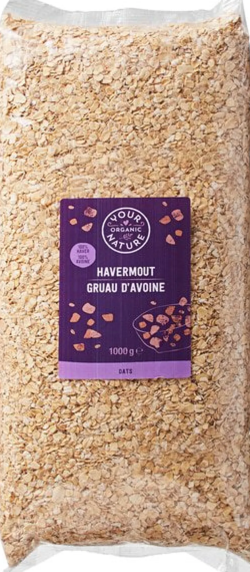 Your Organic Nature Havermout (1000 gr)