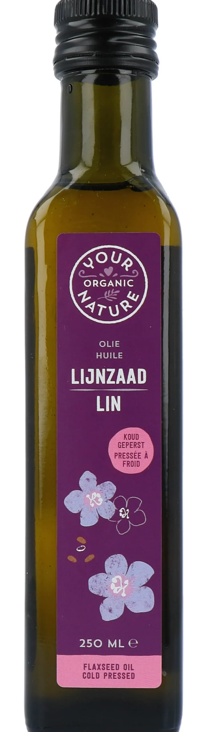 Your Organic Nature Lijnzaadolie Bio (250 ml)